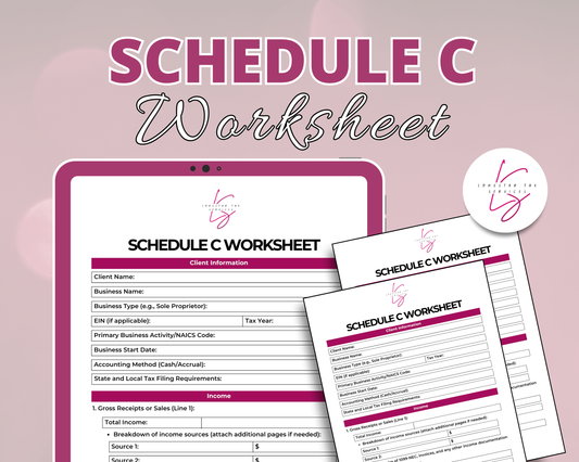 Schedule C Worksheet