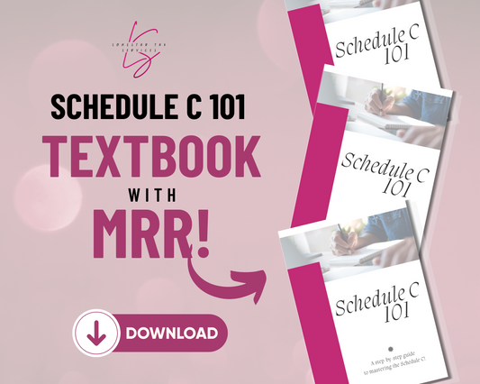 Schedule C 101 Textbook - With MRR!
